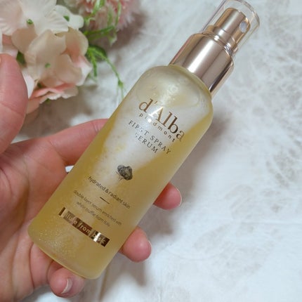 ダルバ ホワイトトリュフファーストスプレーセラム/ダルバ/ミスト状化粧水を使ったクチコミ(4枚目)