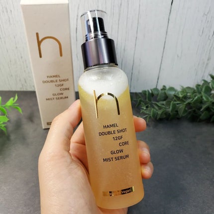 ダブルショット12GFコアグロウミストセラム/HAMEL/美容液を使ったクチコミ(4枚目)