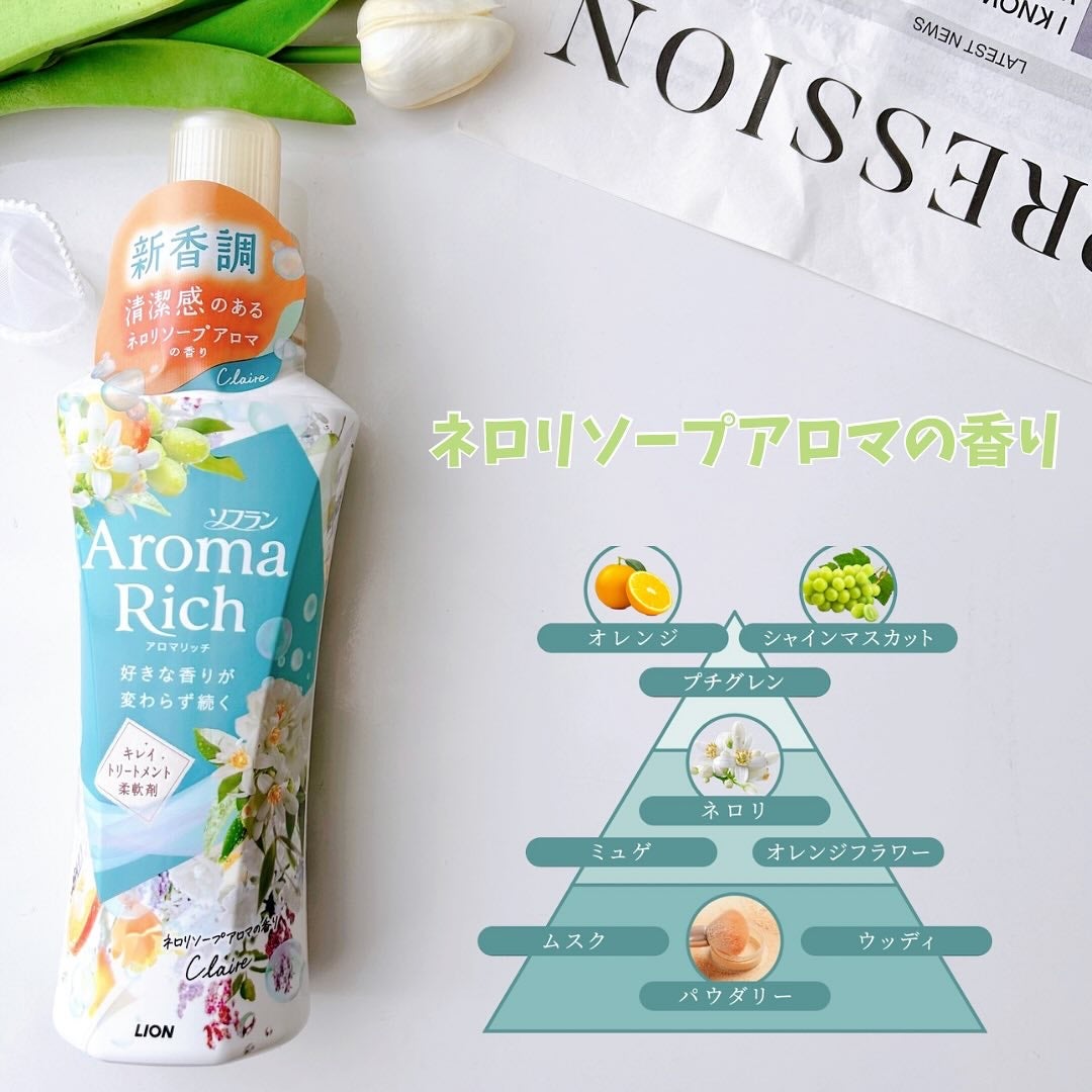 アロマリッチ ジュリエット/ソフラン/柔軟剤を使ったクチコミ(3枚目)