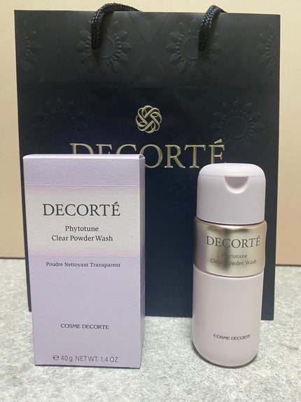 フィトチューン クリア パウダーウォッシュ/DECORTÉ/洗顔パウダーを使ったクチコミ(1枚目)