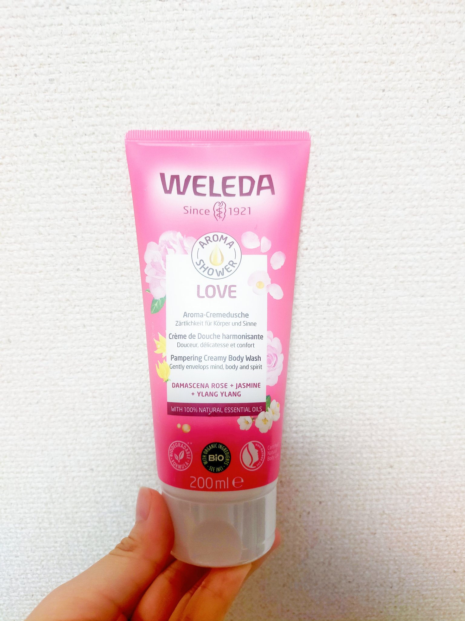 アロマシャワー＜クリーミータイプ＞/WELEDA/ボディソープを使ったクチコミ（1枚目）