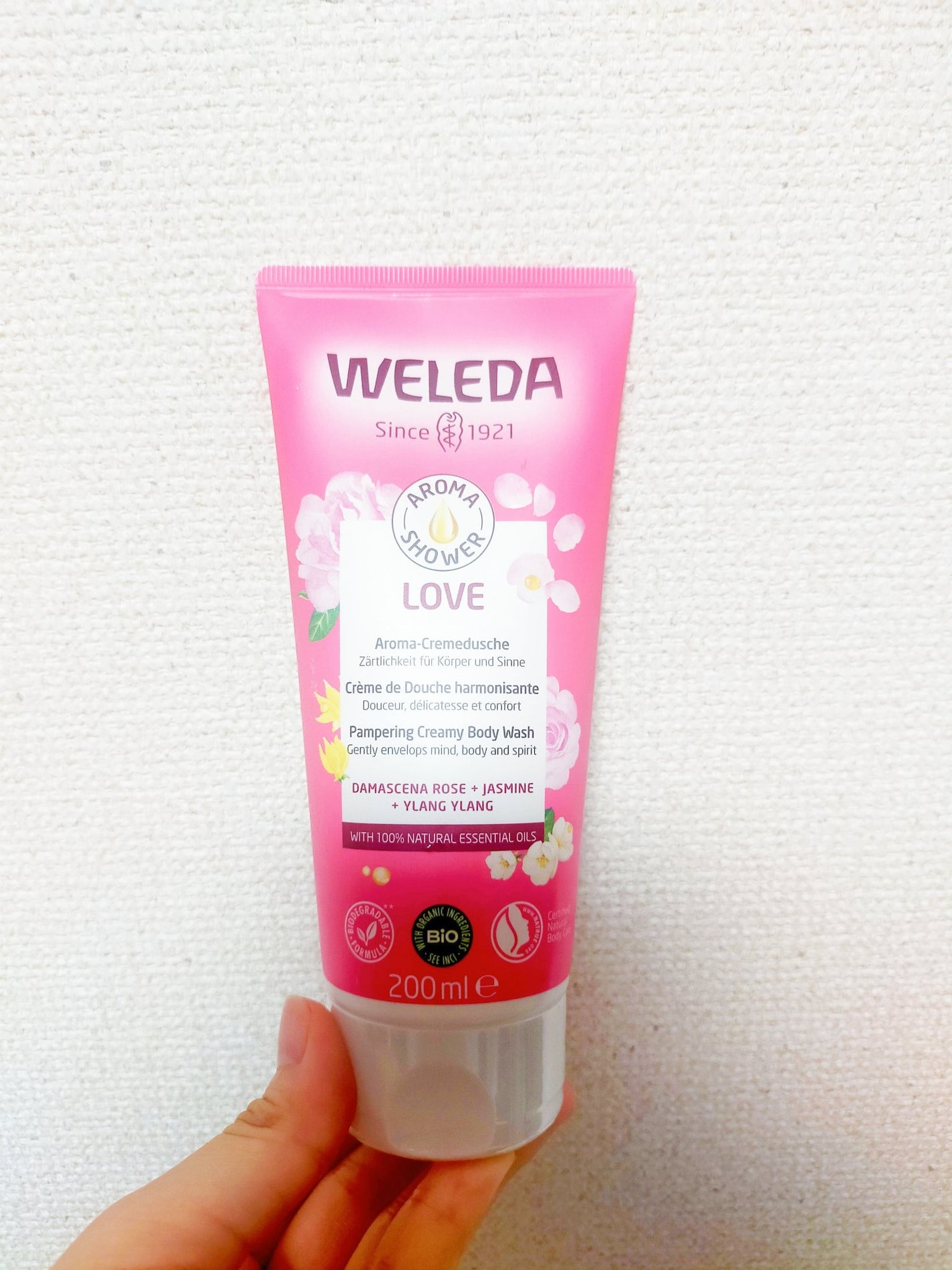 アロマシャワー<クリーミータイプ>/WELEDA/ボディソープを使ったクチコミ(1枚目)