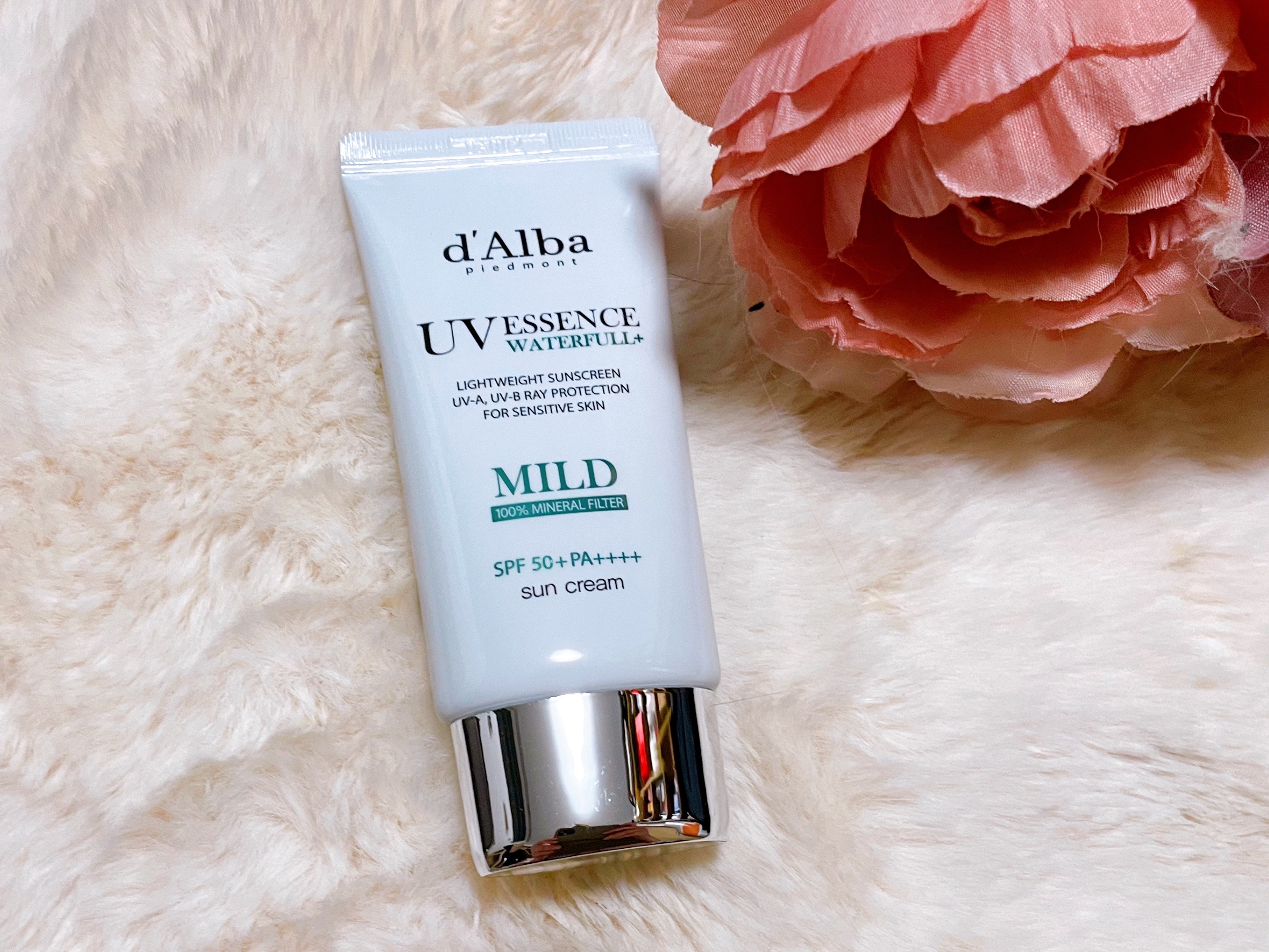 ウォータフルマイルドサンクリーム/ダルバ/日焼け止めクリームを使ったクチコミ（3枚目）