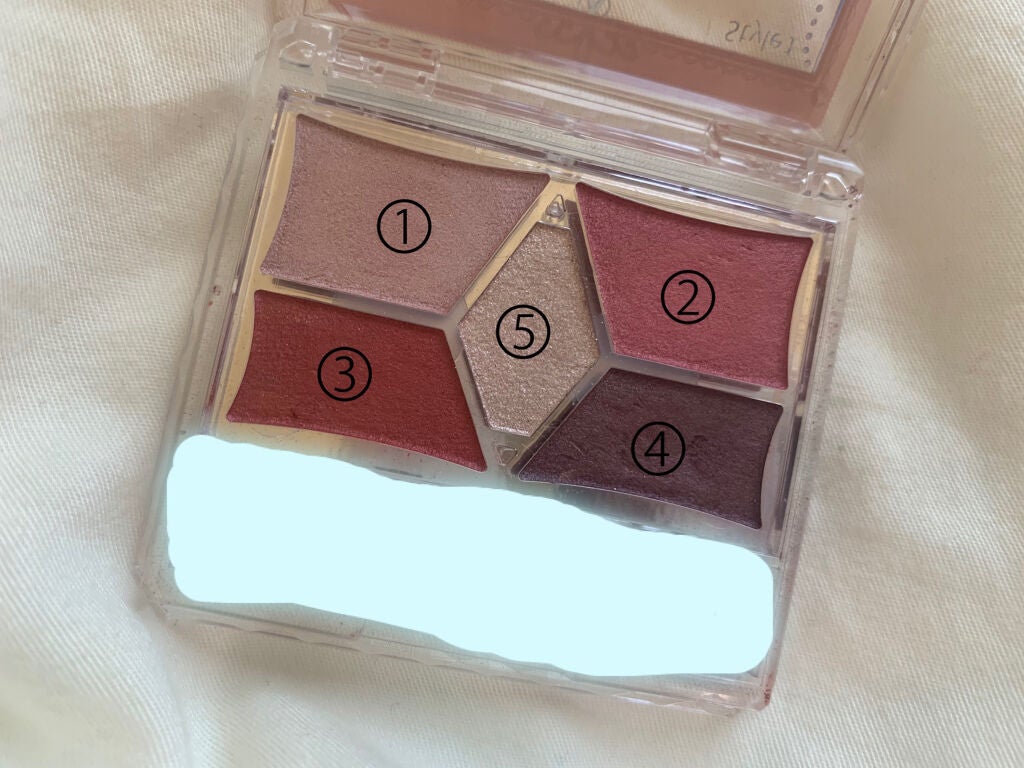 【旧品】パーフェクトスタイリストアイズ/キャンメイク/アイシャドウパレットを使ったクチコミ(2枚目)