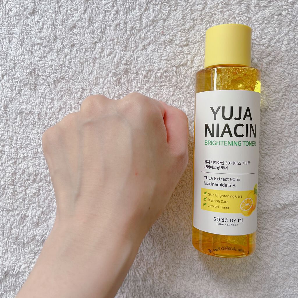 ユズナイアシン30 デイズ ミラクルブライトニング トナー/SOME BY MI/化粧水を使ったクチコミ（3枚目）