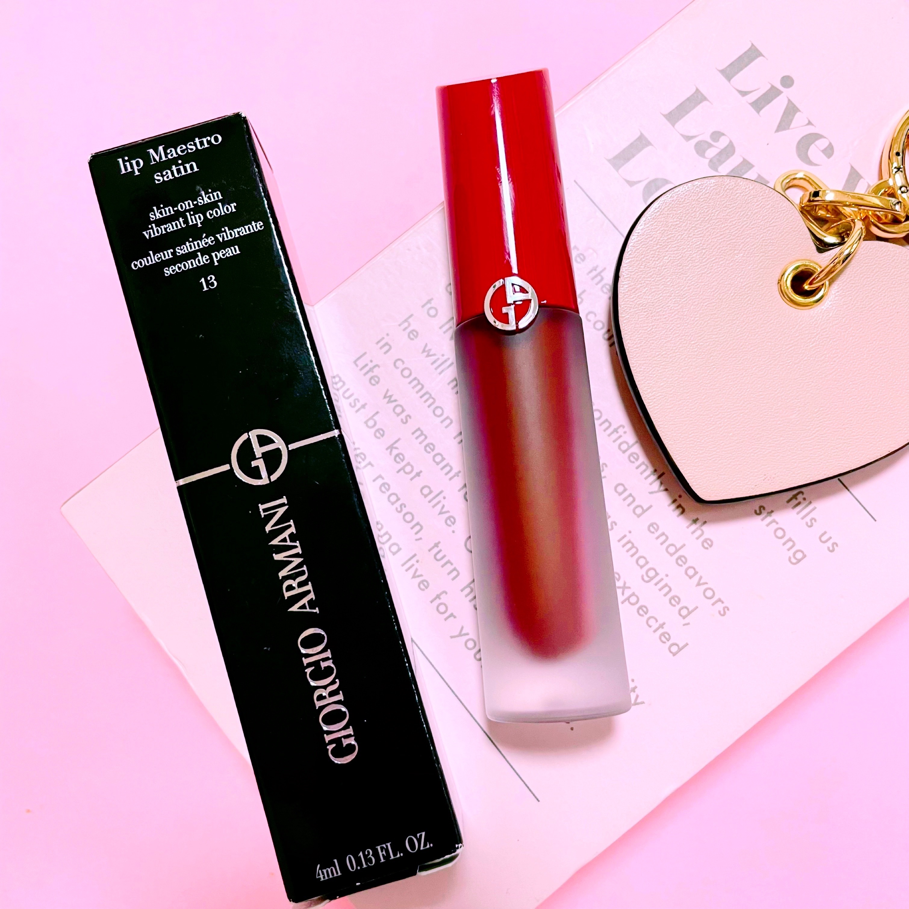 リップ マエストロ サテン/ジョルジオ アルマーニ ビューティ/口紅を使ったクチコミ（1枚目）