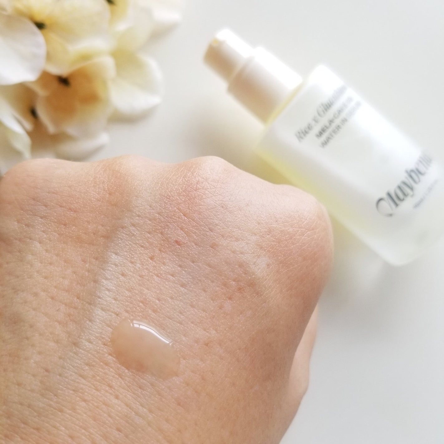 ライスX グルタチオン メラケアー60 ウォーターインセラム/MAYBENA/美容液を使ったクチコミ(4枚目)