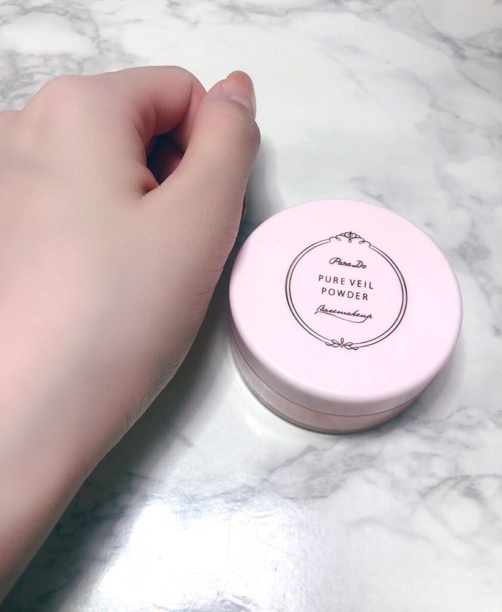 ピュアヴェールパウダー/パラドゥ/ルースパウダーを使ったクチコミ(1枚目)