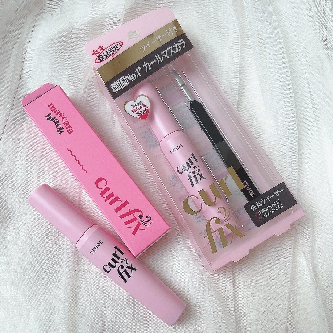 カールフィックスマスカラ ツイーザーセット/ETUDE/メイクアップキットを使ったクチコミ(2枚目)