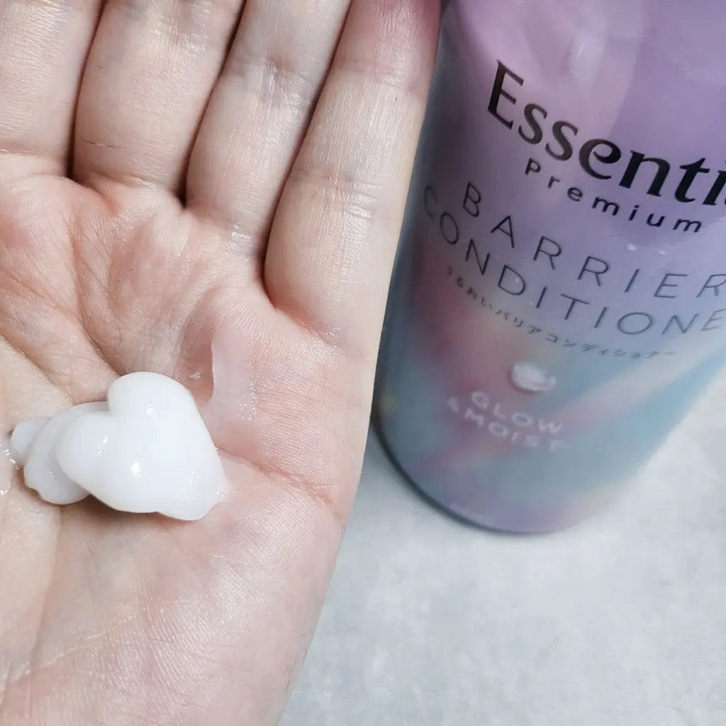 エッセンシャル プレミアム うるおいバリアシャンプー/コンディショナー グロウ&モイスト/エッセンシャル/市販シャンプーを使ったクチコミ(3枚目)