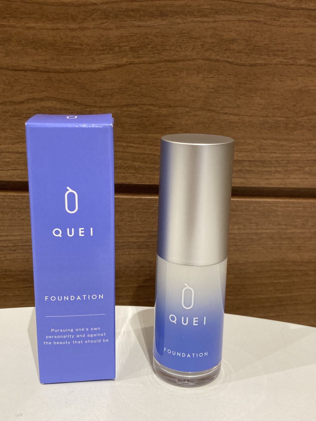 カラーチェンジファンデーション/QUEI/クリーム・エマルジョンファンデーションを使ったクチコミ（1枚目）