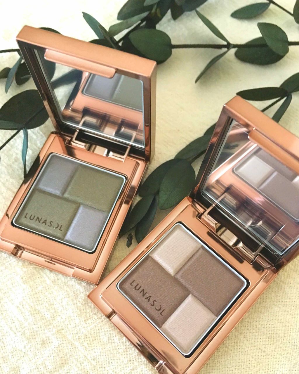 メルティングカラーアイズ/LUNASOL/アイシャドウパレットを使ったクチコミ（1枚目）