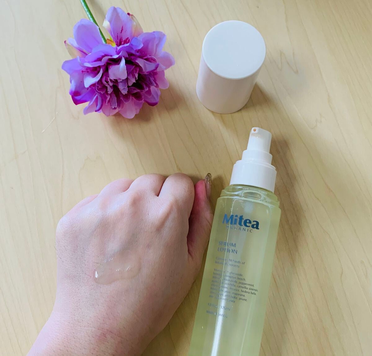 ホワイトニングセラムローション/ミティア オーガニック/化粧水を使ったクチコミ(2枚目)