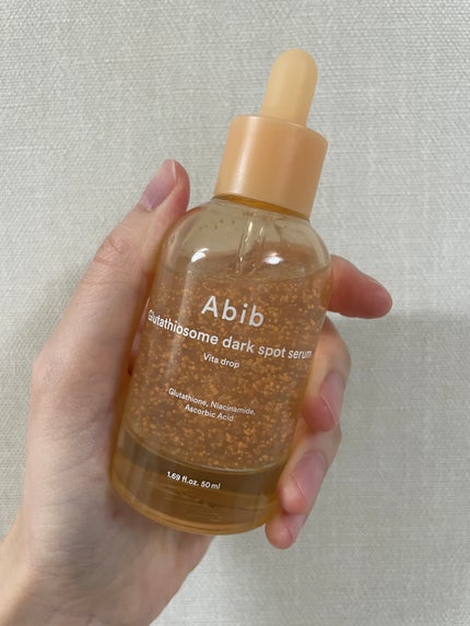 グルタチオンソームダークスポットセラムビタドロップ/Abib /美容液を使ったクチコミ(4枚目)