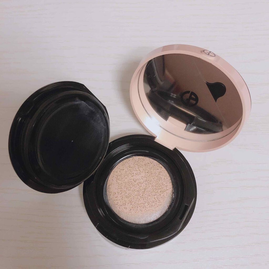 デザイナー メッシュ クッション/ジョルジオ アルマーニ ビューティ/クッションファンデーションを使ったクチコミ（3枚目）