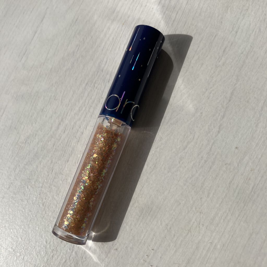 リキッド グリッター シャドウ/rom&nd/グリッターを使ったクチコミ（1枚目）