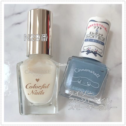 カラフルネイルズ/キャンメイク/マニキュアを使ったクチコミ(5枚目)