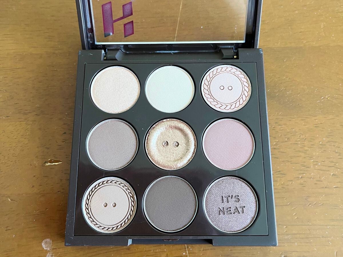 マイフェイブムードアイパレット 9カラー/HOLIKA HOLIKA/アイシャドウパレットを使ったクチコミ(4枚目)
