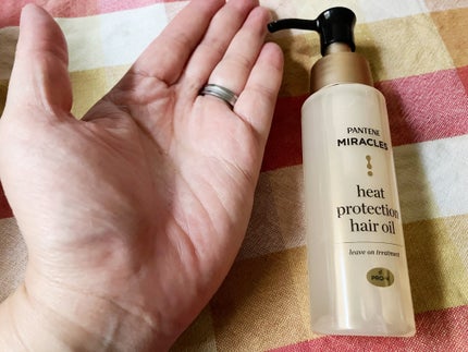 ヒートプロテクション ヘアオイル(洗い流さないトリートメント)/パンテーン/アウトバストリートメントを使ったクチコミ(4枚目)
