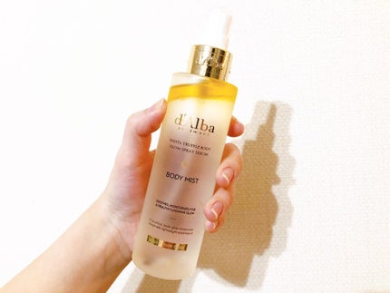 ホワイトトリュフアロマティックボディミストセラム/ダルバ/ボディオイルを使ったクチコミ(1枚目)