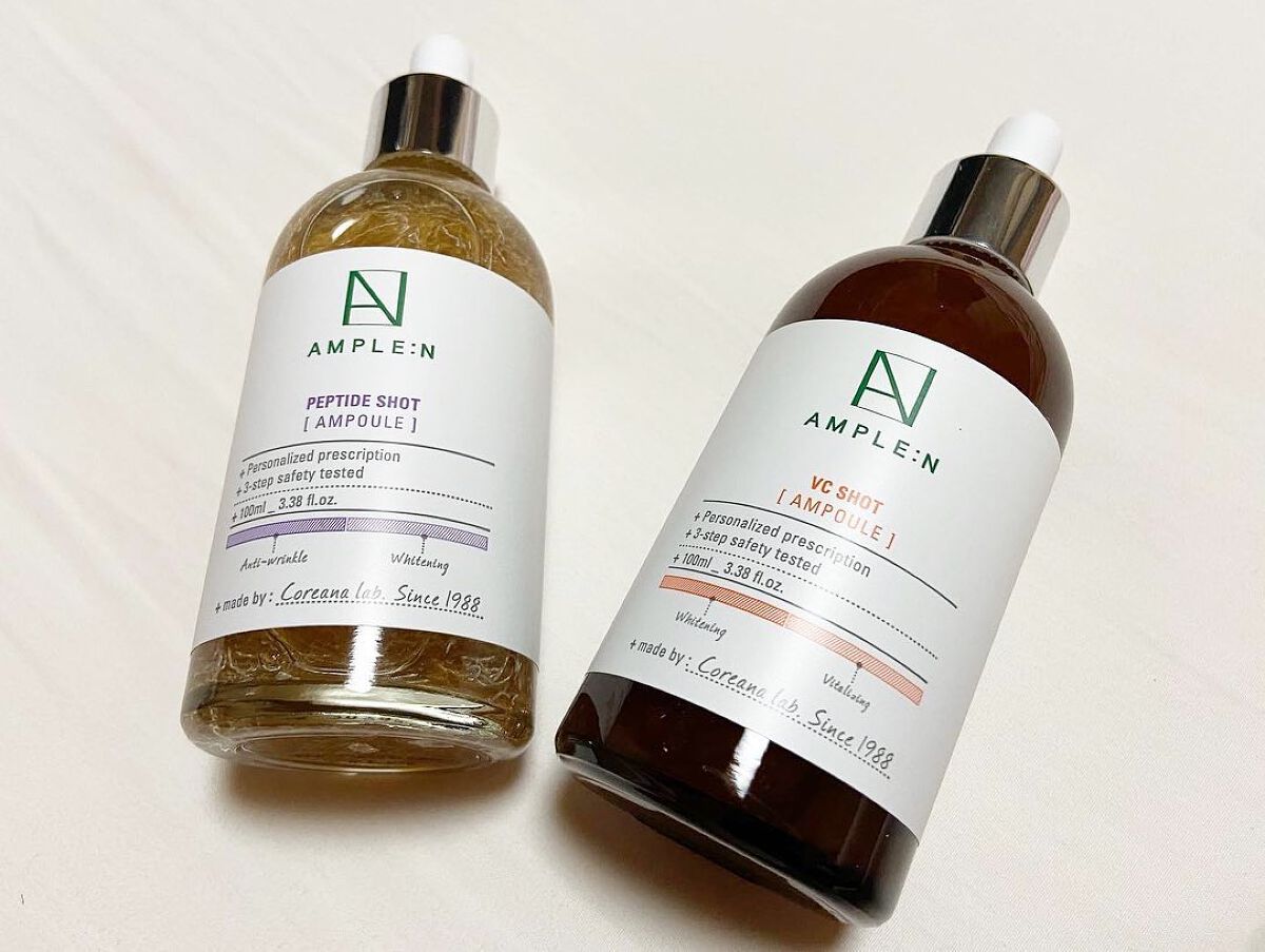AMPLE:N ペプチドショット アンプル/AMPLE:N/美容液を使ったクチコミ(7枚目)