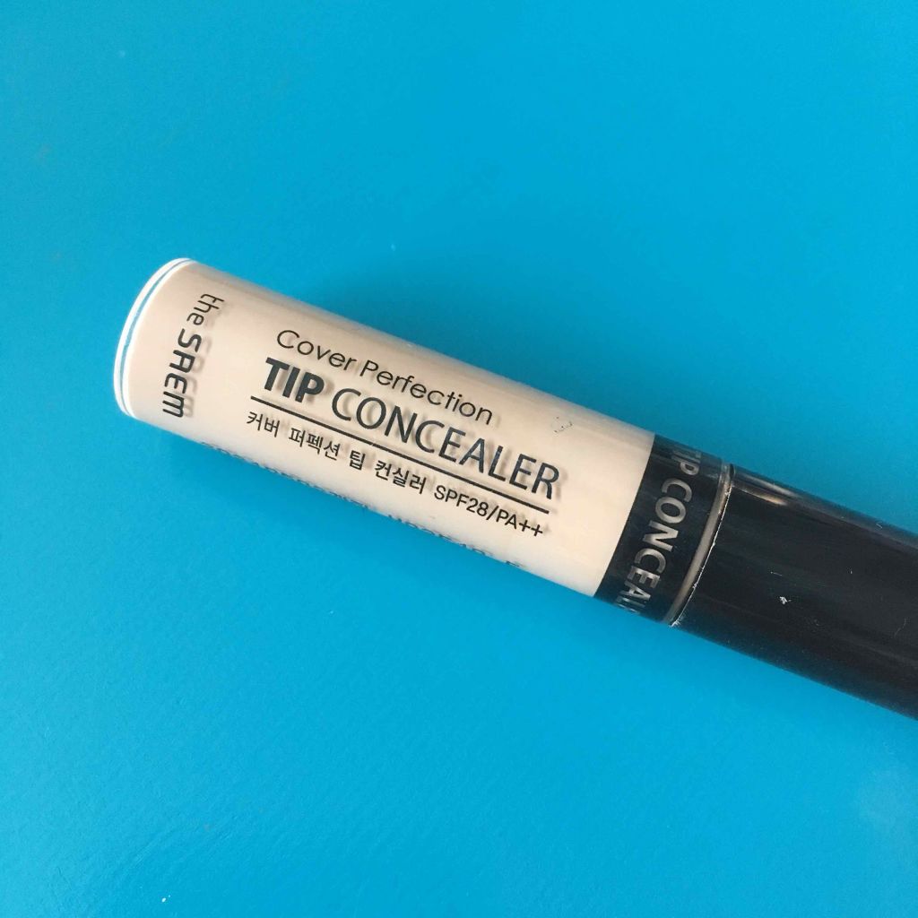 カバーパーフェクション チップコンシーラー/the SAEM/リキッドコンシーラーを使ったクチコミ（1枚目）