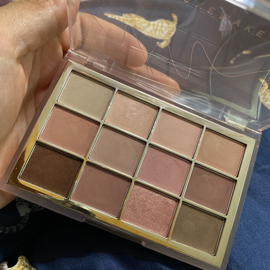 ソフトブラーリングアイパレット/wakemake/アイシャドウパレットを使ったクチコミ(1枚目)