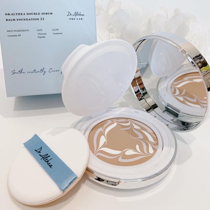 ダブル セラム バーム ファンデーション/Dr.Althea/クリーム・エマルジョンファンデーションを使ったクチコミ(1枚目)