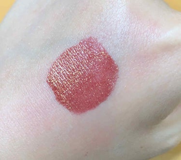 グリッター ゴールズ リキッド リップスティック/NYX Professional Makeup/口紅を使ったクチコミ（2枚目）