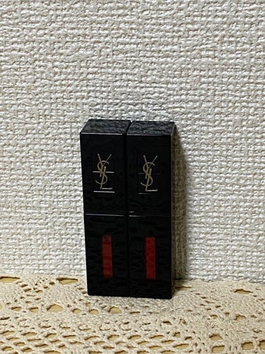 ルージュ ピュールクチュール ヴェルニ ヴィニルクリーム No.416 サイケデリックチリ/YVES SAINT LAURENT BEAUTE/口紅を使ったクチコミ（1枚目）