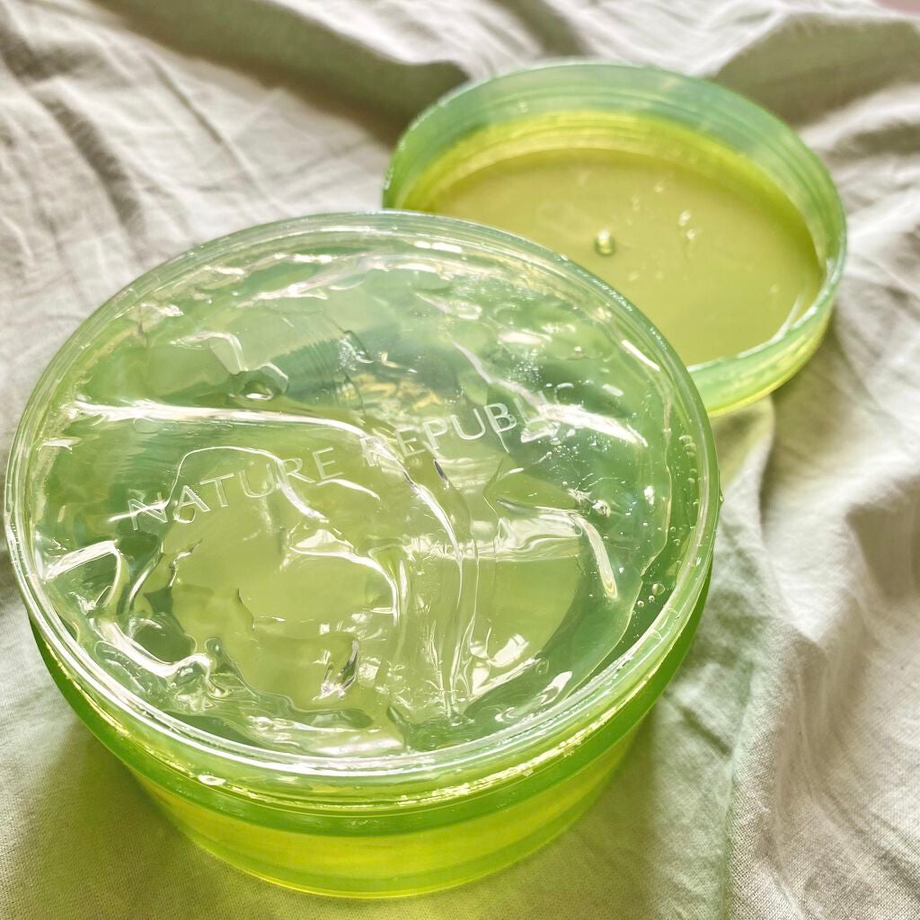 マイルド&モイスチャーアロエジェル/ネイチャーリパブリック/ボディローションを使ったクチコミ(3枚目)