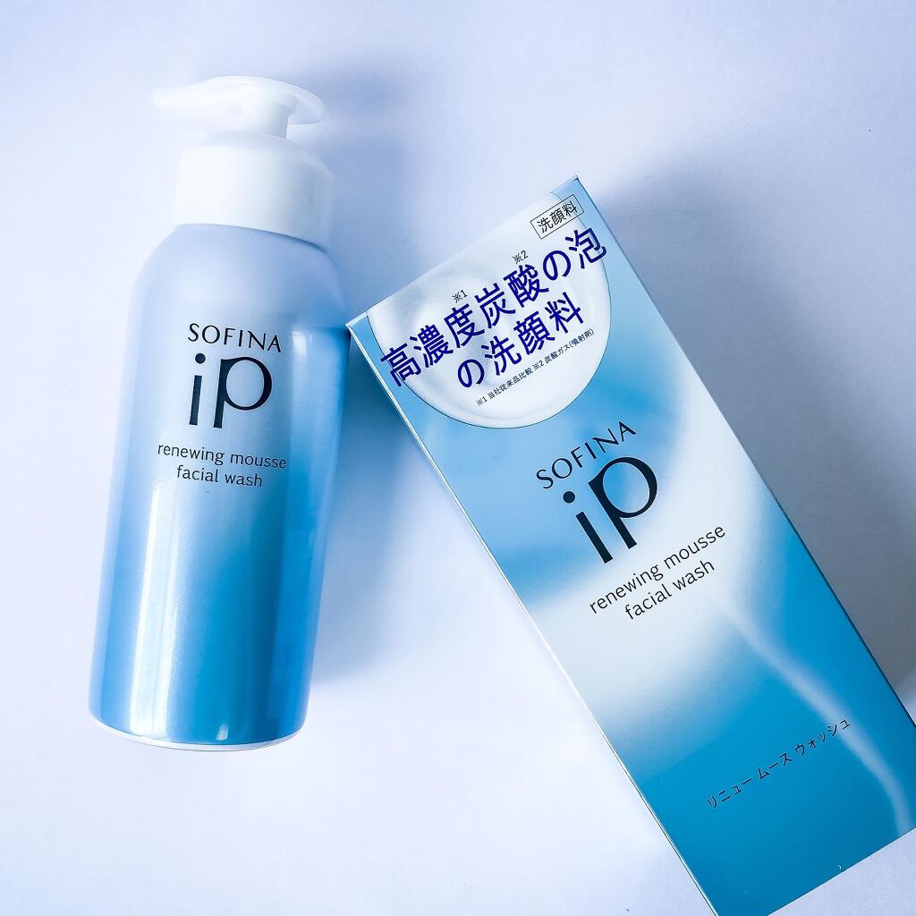ソフィーナ iP リニュー ムース ウォッシュ/SOFINA iP/泡洗顔を使ったクチコミ（2枚目）