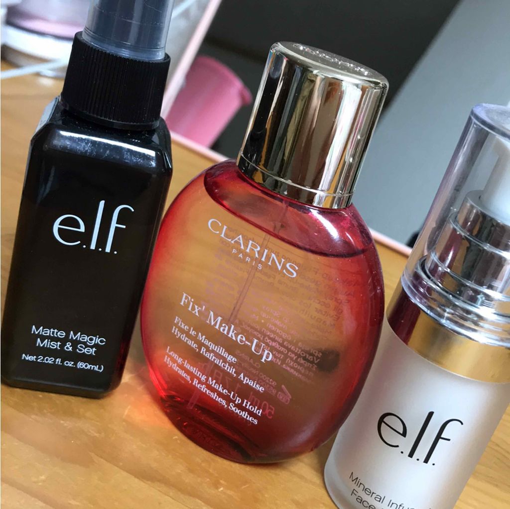 フィックス メイクアップ/CLARINS/ミスト状化粧水を使ったクチコミ(1枚目)