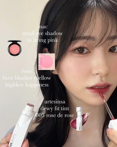 .
#𝐦𝐨𝐭𝐝

 ✿mac  small eyeshadow  in living pink
···▸ウォームピンクカラー！양수정先生に使ってもらってからずっとこれを使っています🥰優しいお色ながらも存