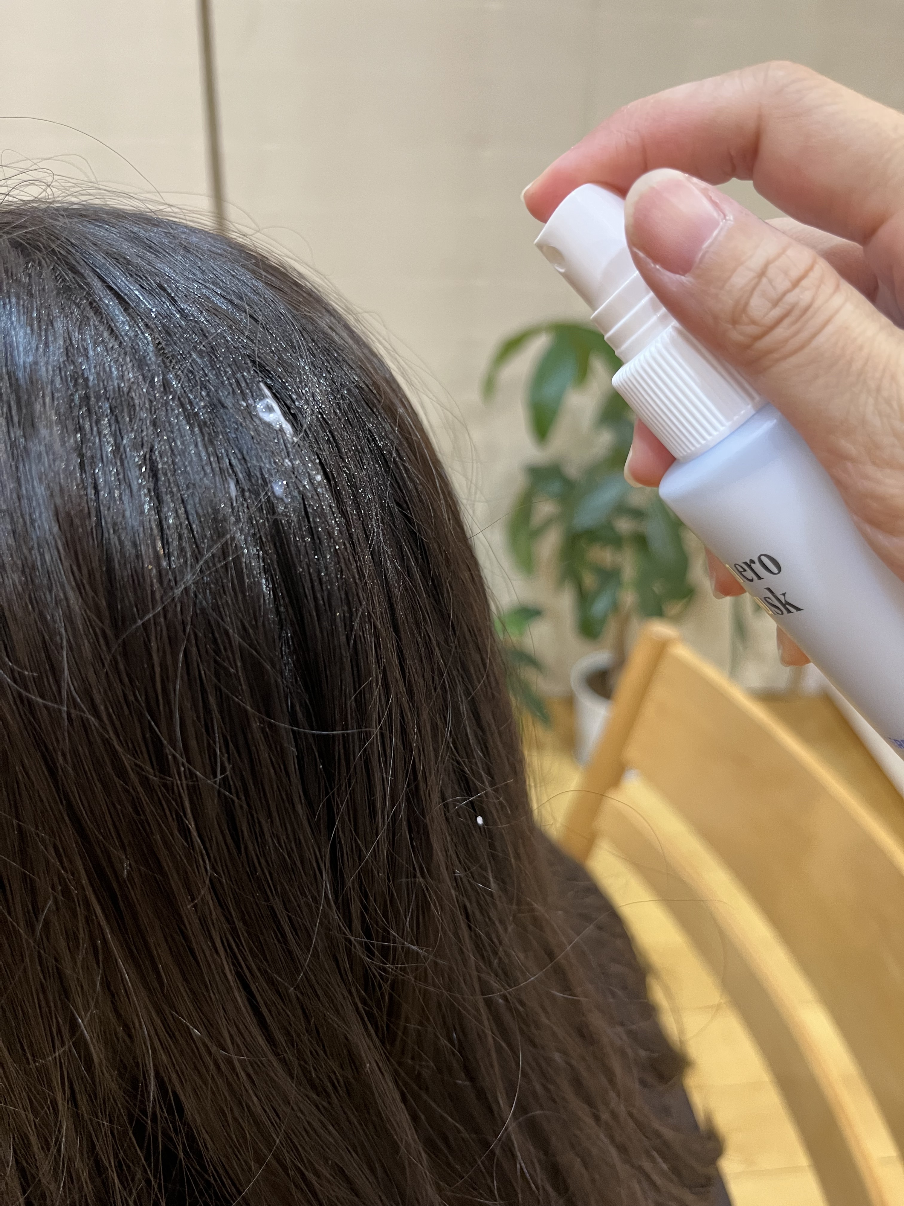 パフュームヘアパックインミスト Pink Breeze/Daleaf/アウトバストリートメントを使ったクチコミ（3枚目）