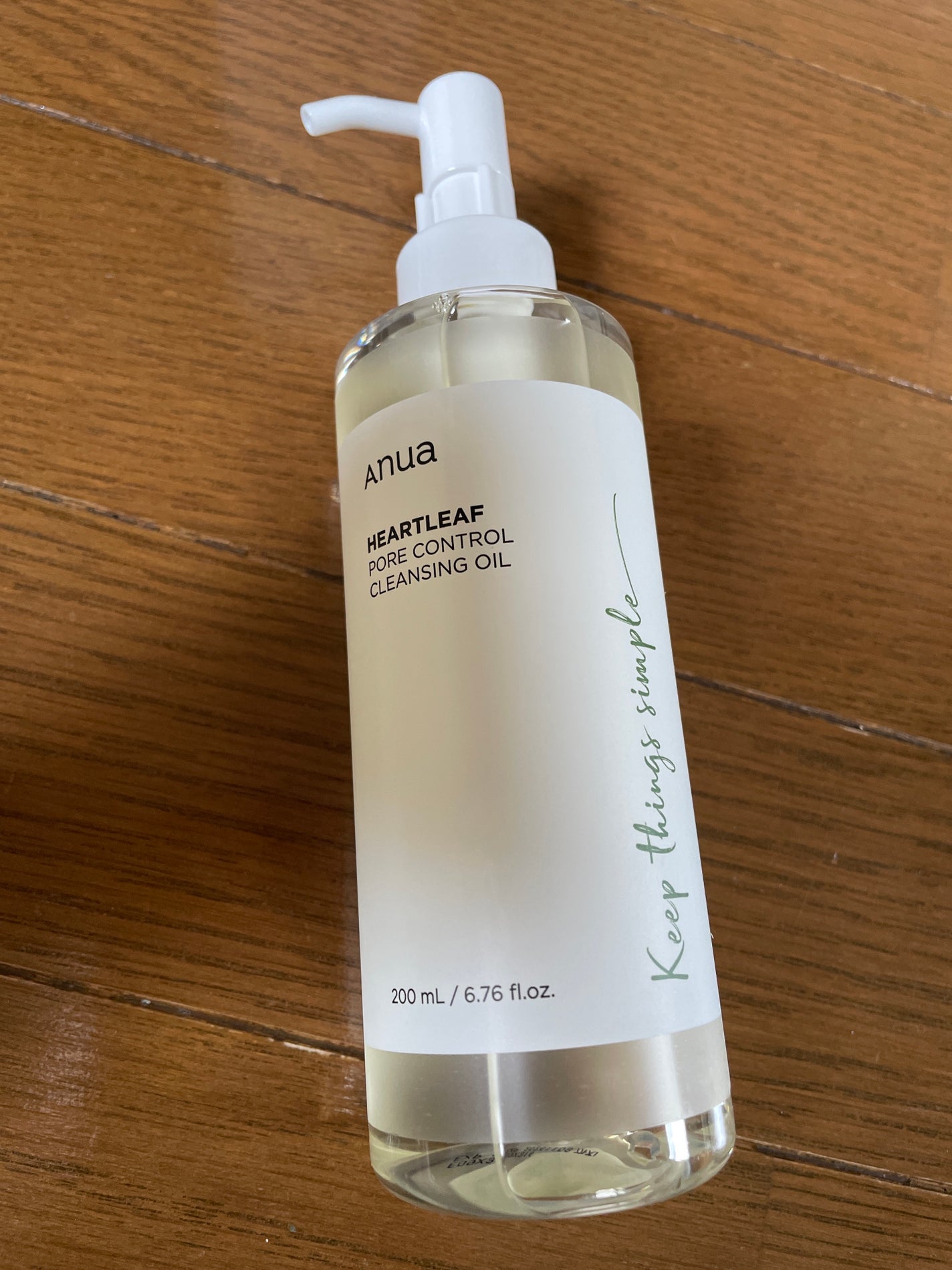 ドクダミ ポアコントロールクレンジングオイル/Anua/オイルクレンジングを使ったクチコミ(1枚目)