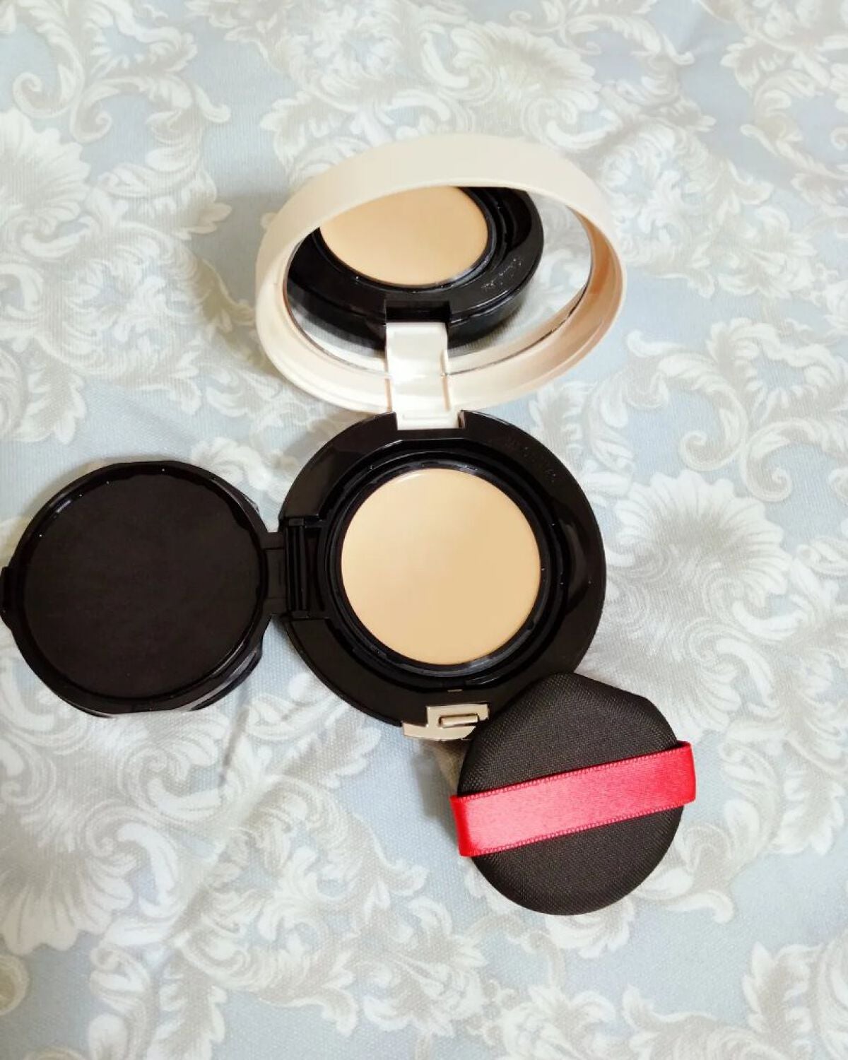 ドラマティックジェリーコンパクト/マキアージュ/クッションファンデーションを使ったクチコミ(3枚目)