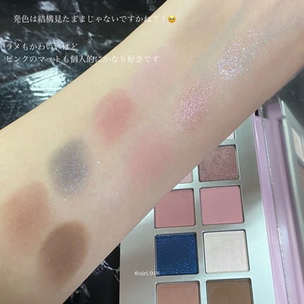 ニューデップスアイシャドウパレット/hince/アイシャドウパレットを使ったクチコミ(4枚目)