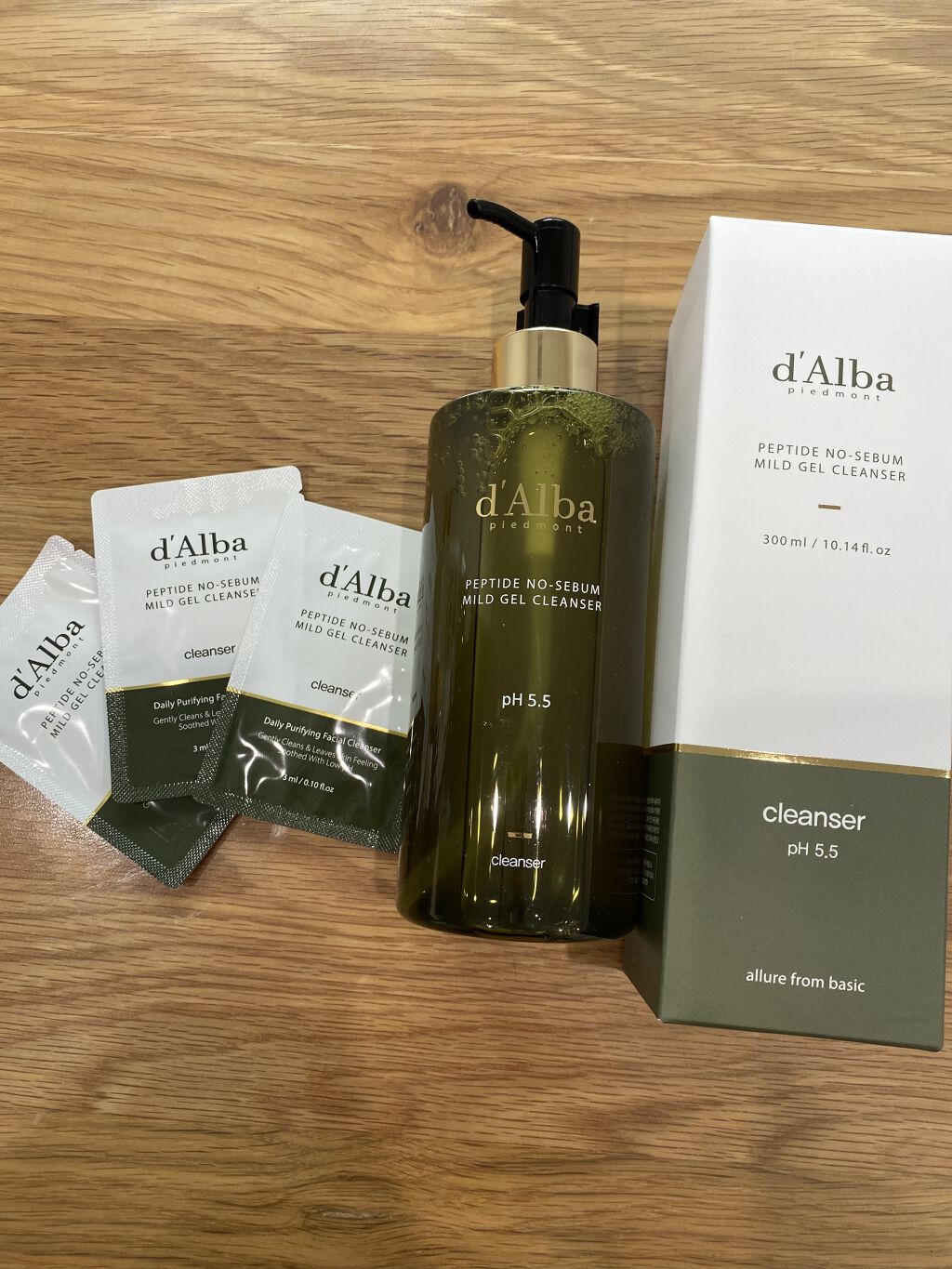 マイルドスキンバランシングヴィーガンクレンザー/ダルバ/洗顔フォームを使ったクチコミ（1枚目）