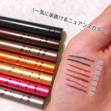 スキルレスライナー/LUMIURGLAS/リキッドアイライナーを使ったクチコミ(3枚目)