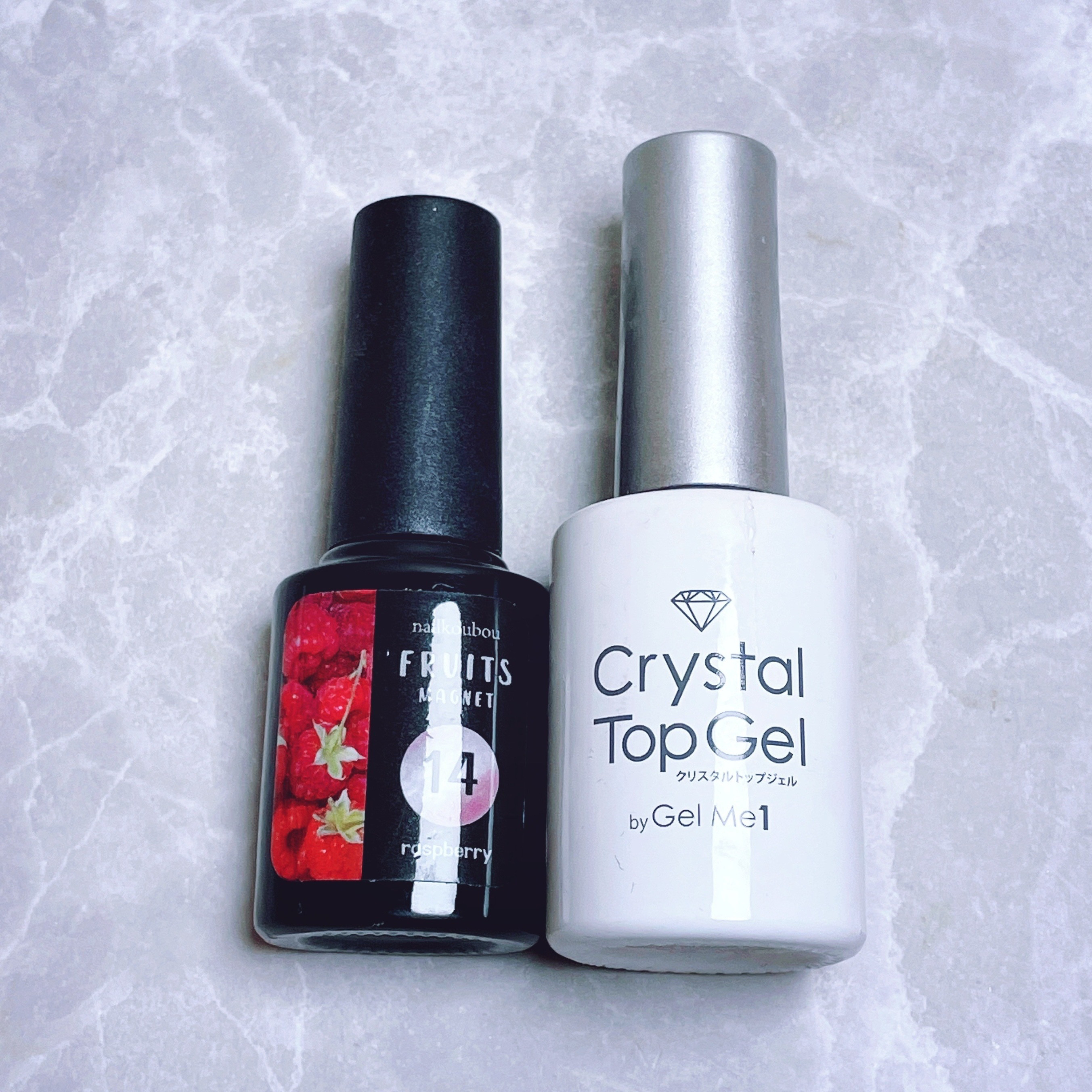 ジェルミー クリスタルトップジェル  12ml/ジェルミーワン/ジェルネイルを使ったクチコミ（3枚目）