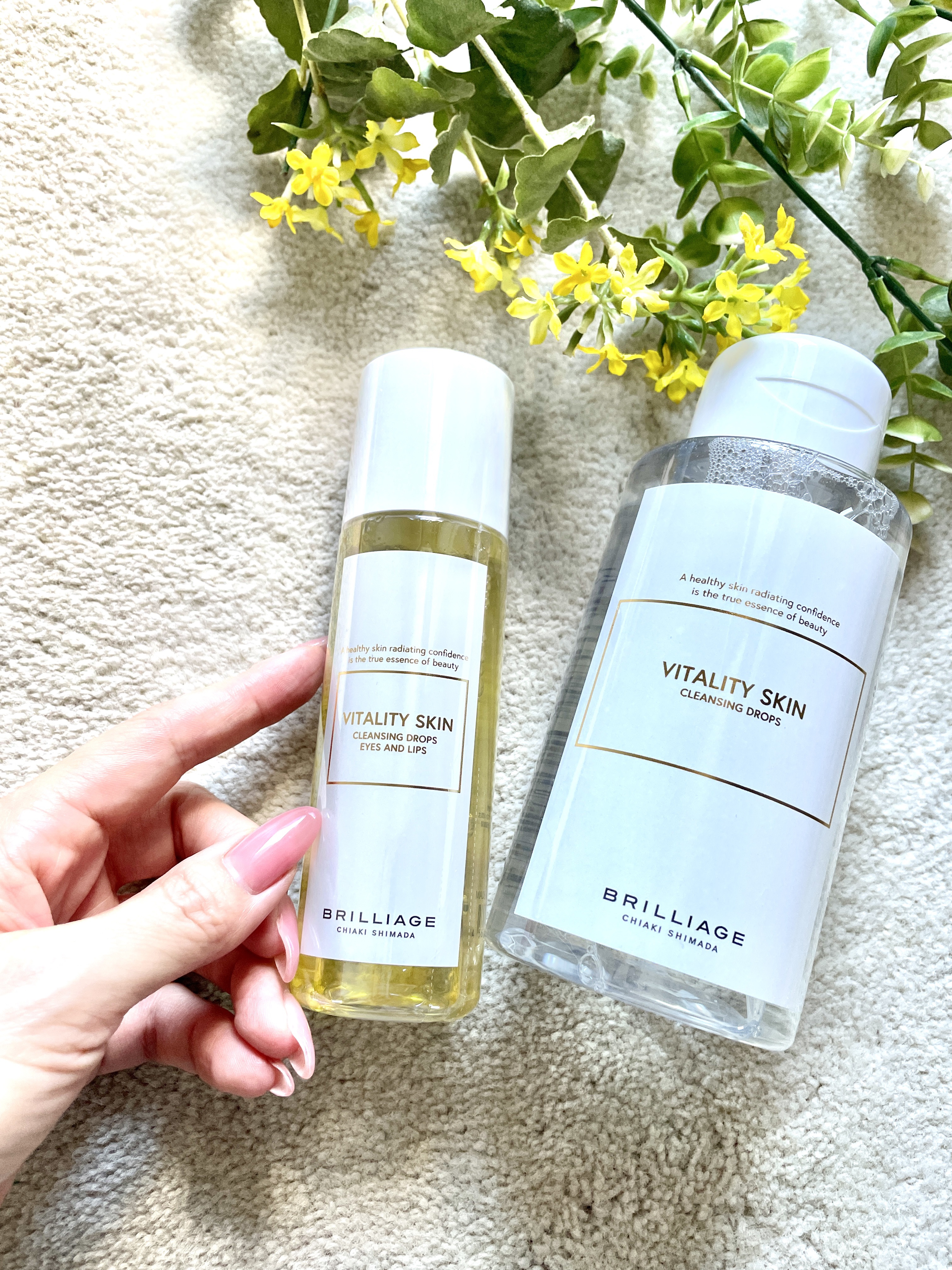 バイタリティ スキン クレンジングドロップス (クレンジングウォーター)/ブリリアージュ/クレンジングウォーターを使ったクチコミ（1枚目）