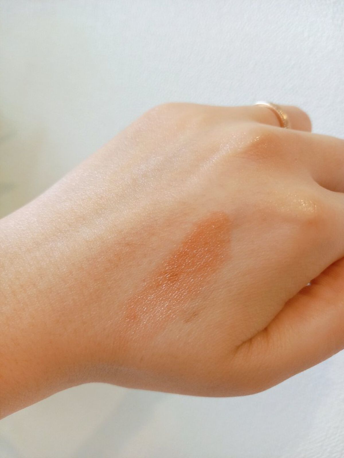 クリームチーク(パールタイプ) P03 オランジュテラコッタ/キャンメイク/ジェル・クリームチークを使ったクチコミ（2枚目）