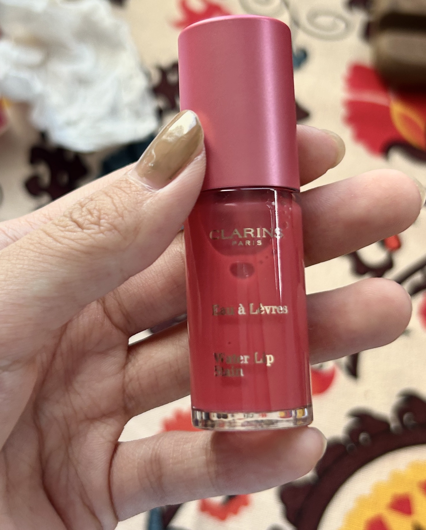 ウォーターリップ ステイン/CLARINS/リップグロスを使ったクチコミ（1枚目）