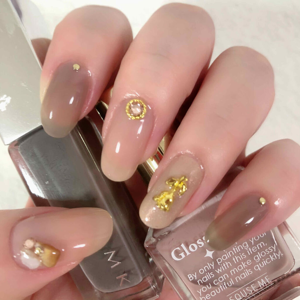 ネイルポリッシュ 11(CL) ハッシュトバイオレット/RMK/マニキュアを使ったクチコミ（1枚目）