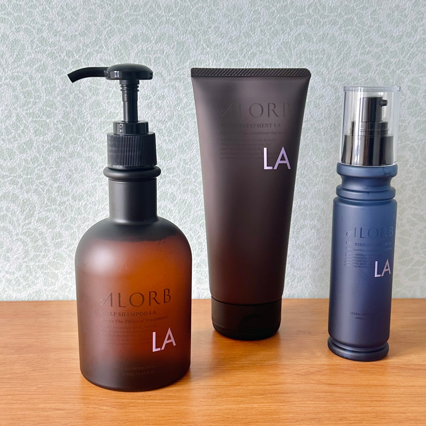 スキャルプシャンプーLA/トリートメントLA/ALORB/サロンシャンプーを使ったクチコミ(1枚目)