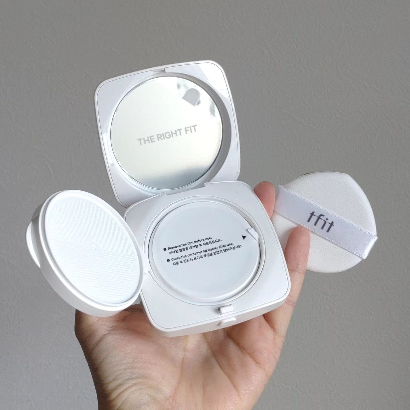 レイヤリングフィットカバークッションEX/TFIT/クッションファンデーションを使ったクチコミ(3枚目)