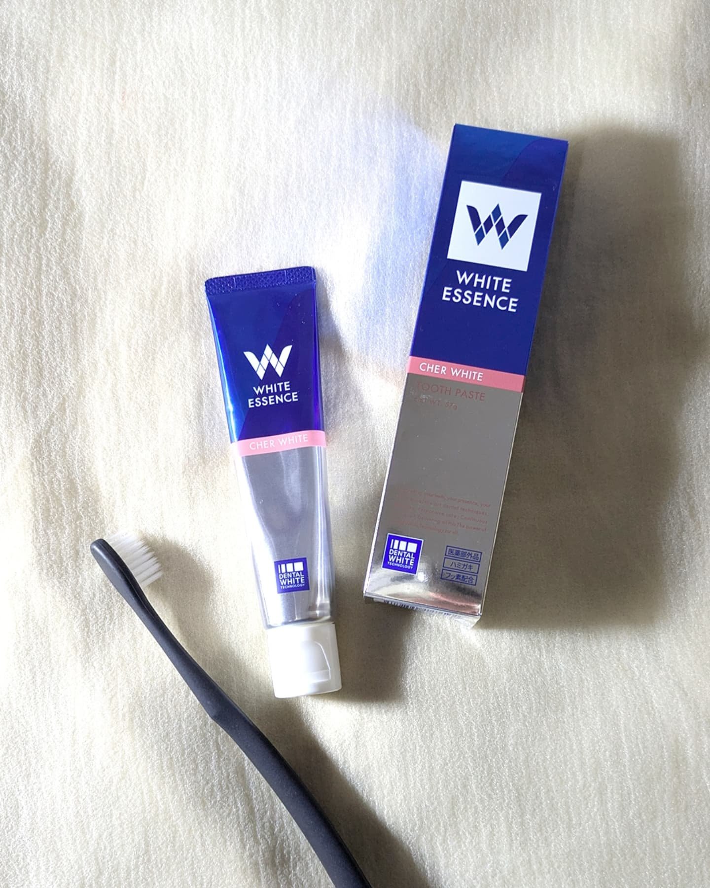 シェールホワイト/ホワイトエッセンス/歯磨き粉を使ったクチコミ（1枚目）