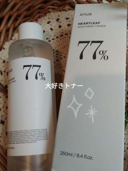 ドクダミ 77 スージングトナー/Anua/化粧水を使ったクチコミ(1枚目)