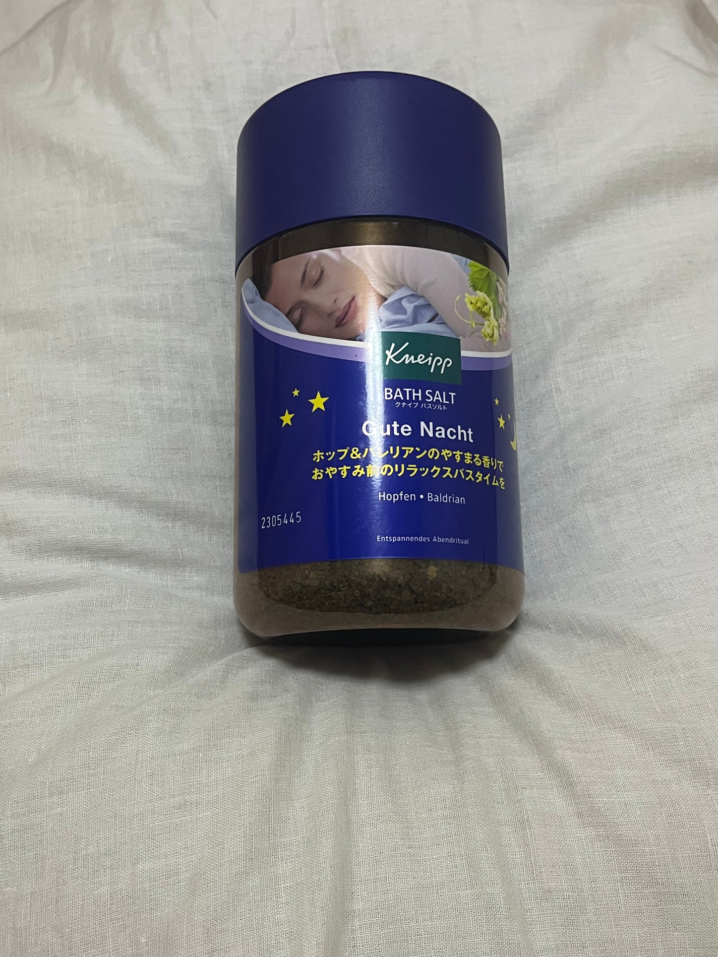 クナイプ グーテナハト バスソルト ホップ&バレリアンの香り/クナイプ/無機塩系入浴剤を使ったクチコミ(1枚目)